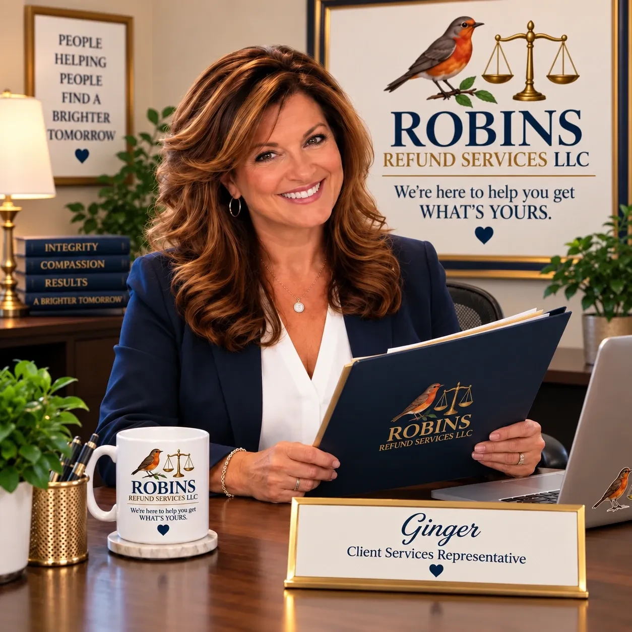 Ginger, Client Services Representative